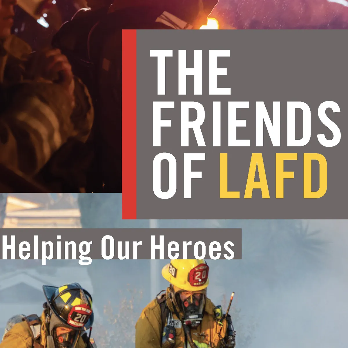 LA after fire, Helping Our Heroes, LA, donation ADKT LA